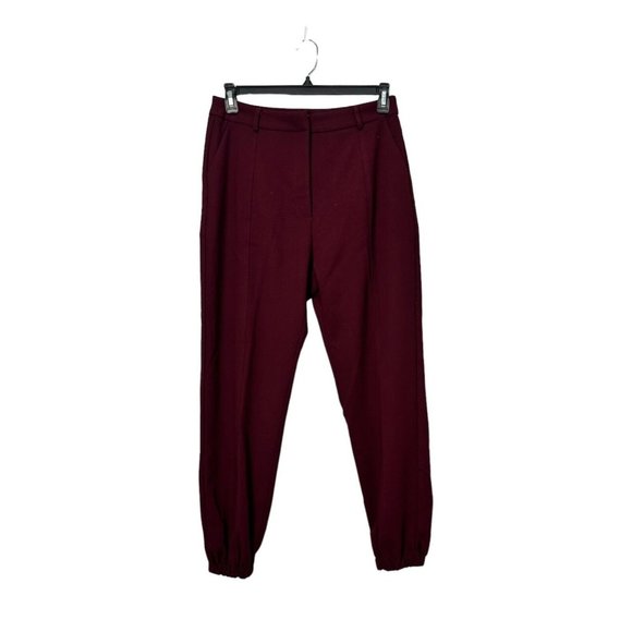4TH & Reckless Pants - 4TH RECKLESS Women's Burgundy Jogger LARGE